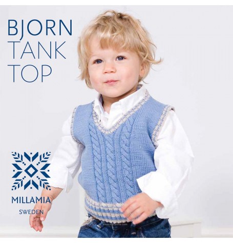 MillaMia Pattern - Bjorn Tank Top